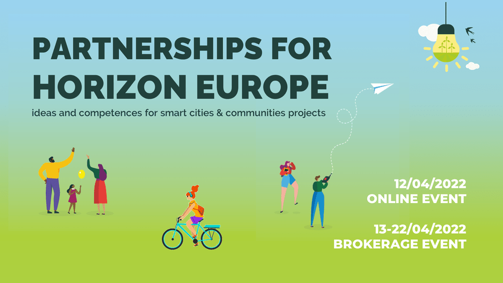 Spotkania brokerskie Partnerships for Horizon Europe: smart cities & communities projects